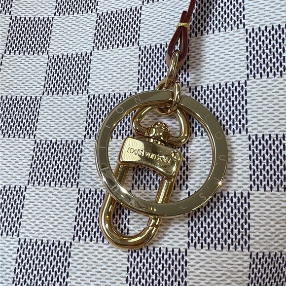 SOLD Authentic LOUIS VUITTON Damier Azur Delightful MM - Picture 8 of 10